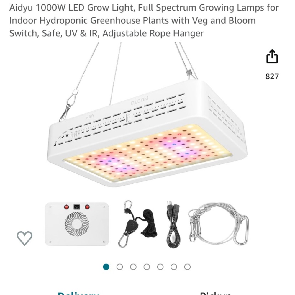 COPY - 1000 Watt LED light. I Used for shoe restoring